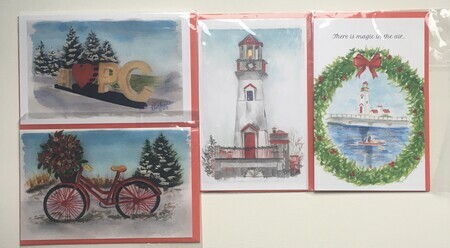 Christmas Cards from Port Credit 4 pack