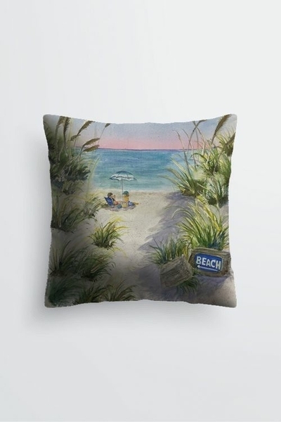 Daddy's Girl on Beach Day Cushion