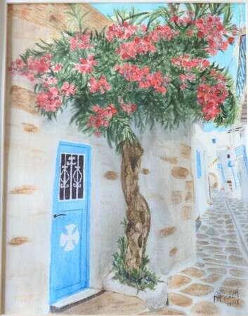 Mykonos Greece Walkway