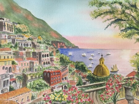 Positano from Above