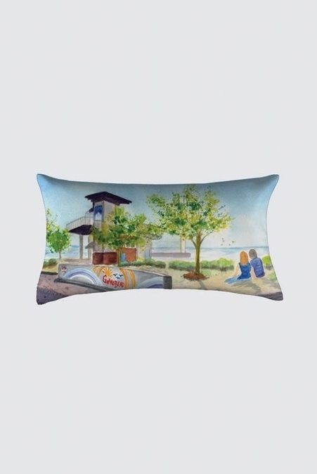 Grand Bend - "The Main Drag"  Lumbar Pillow